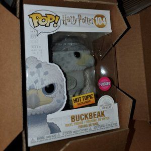 Funko Pop Harry Potter Buckbeak #104 (Hot Topic Flocked) New in Box